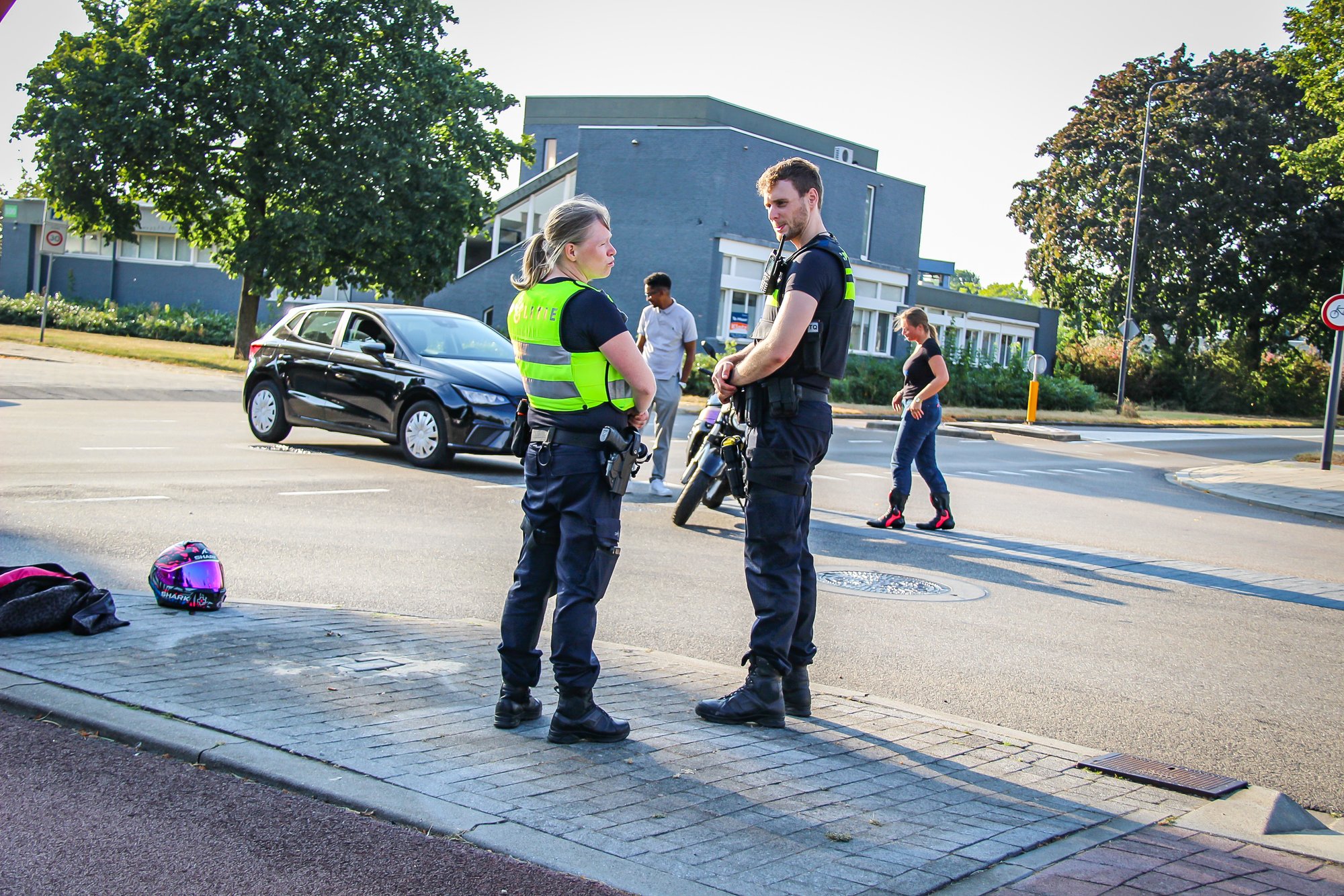 Automobilist aangehouden voor rijden onder invloed na ongeval met motor in ’s-Hertogenbosch