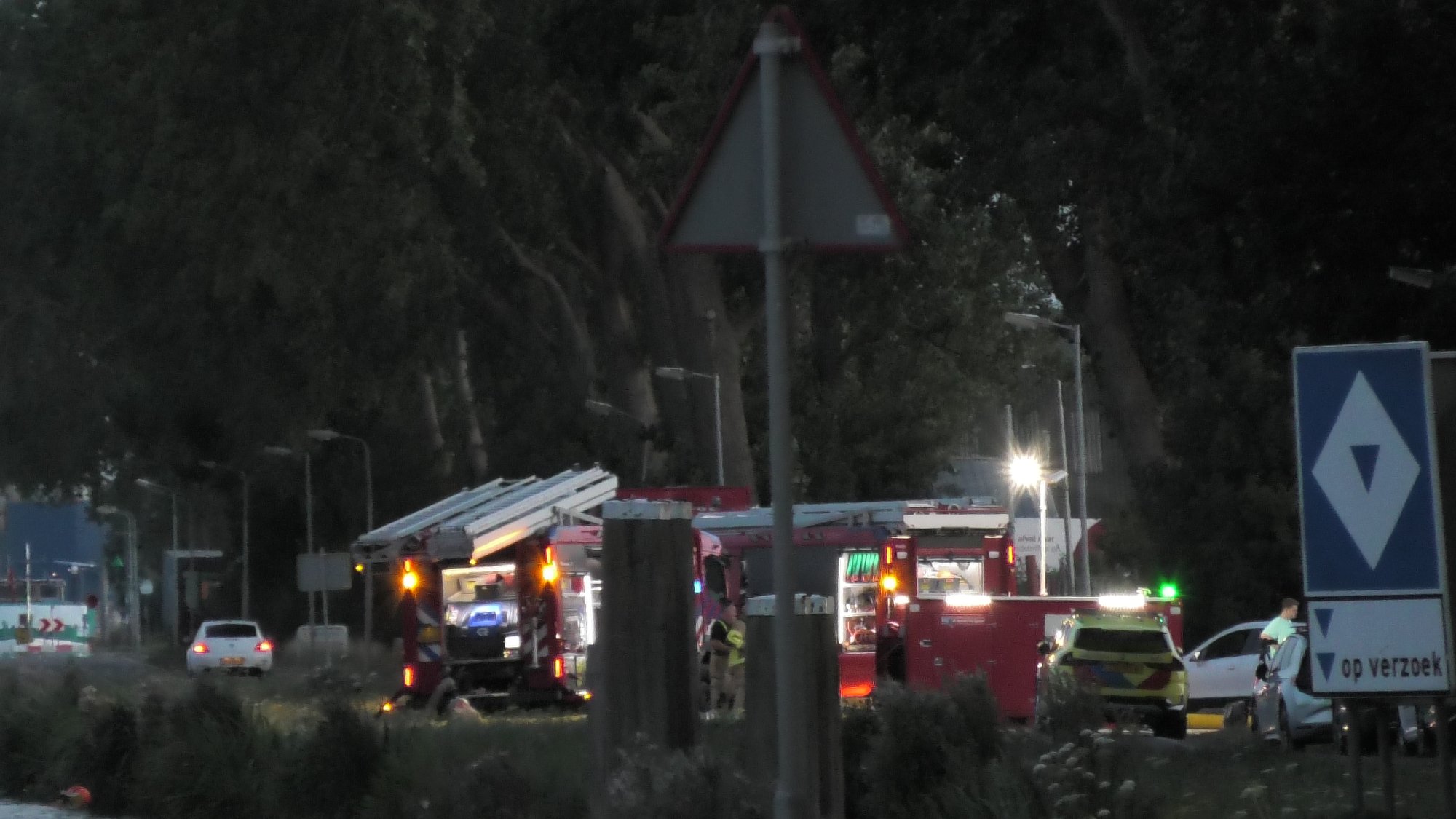 Brand in loods van afvalverwerkingsbedrijf Sortiva in Alkmaar