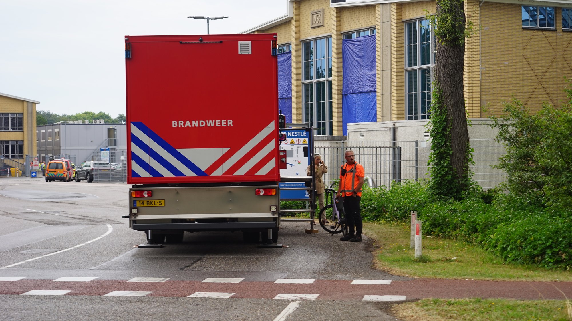 GRIP 1 bij Nestlé-fabriek in Nunspeet na incident met salpeterzuur: vijf gewonden, één met spoed naar ziekenhuis
