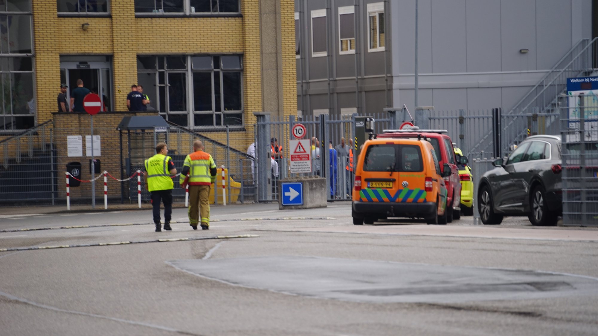 GRIP 1 bij Nestlé-fabriek in Nunspeet na incident met salpeterzuur: vijf gewonden, één met spoed naar ziekenhuis