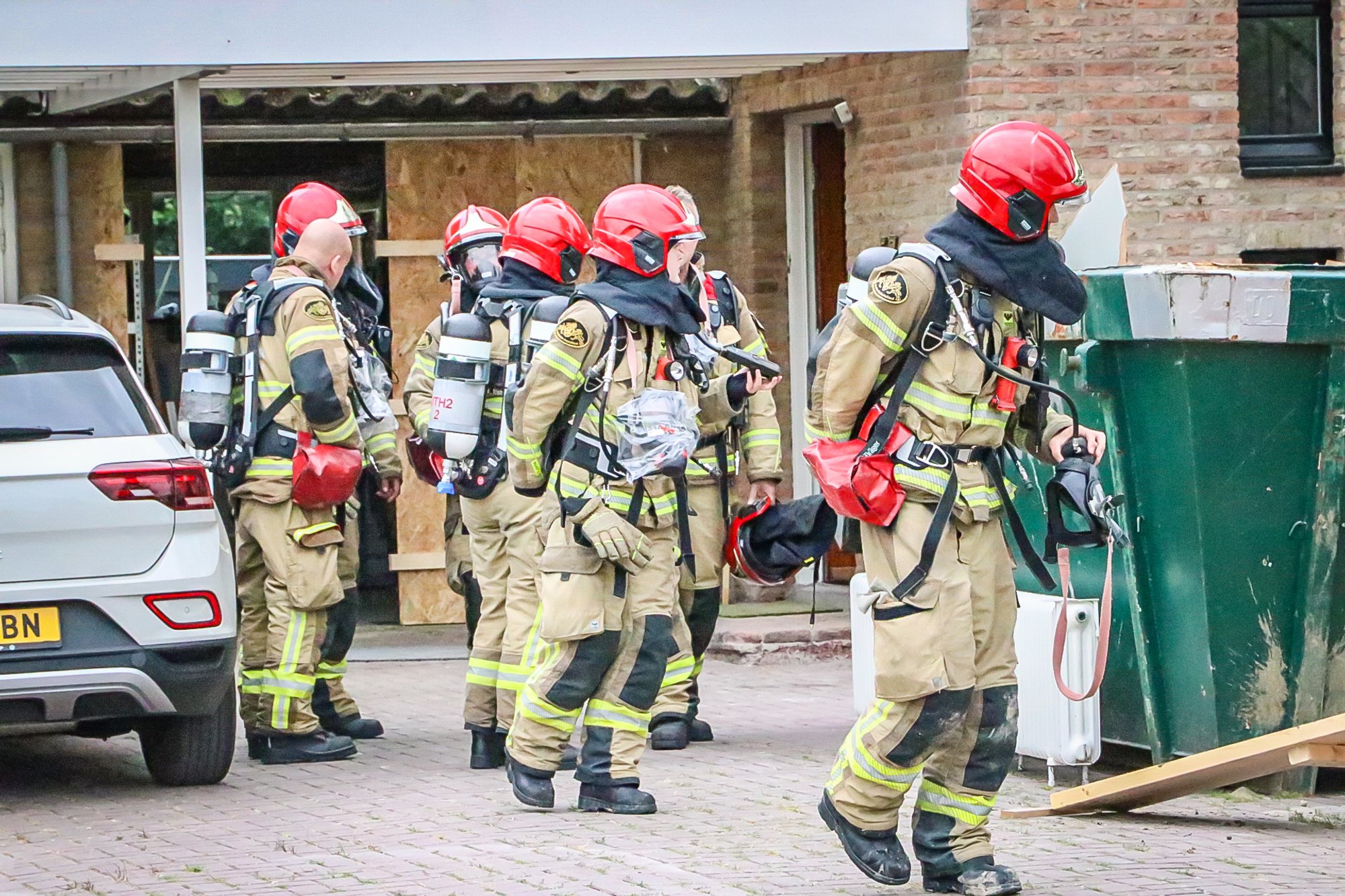 Isolatiemateriaal vat vlam tijdens laswerkzaamheden in woning Uithoorn