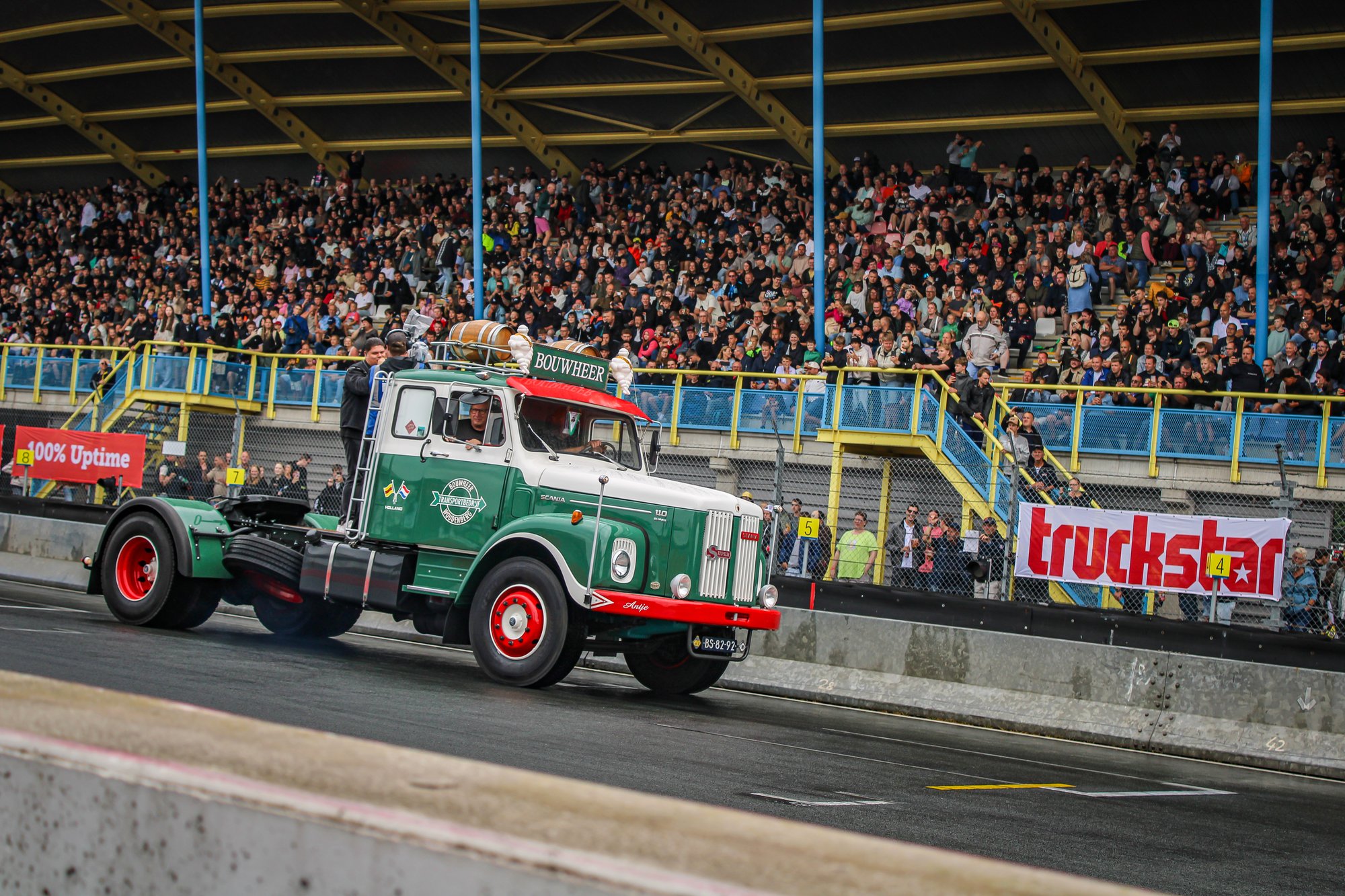 Laatste dag Truckstar Festival trekt opnieuw duizenden bezoekers, optreden van Justen de Wildt