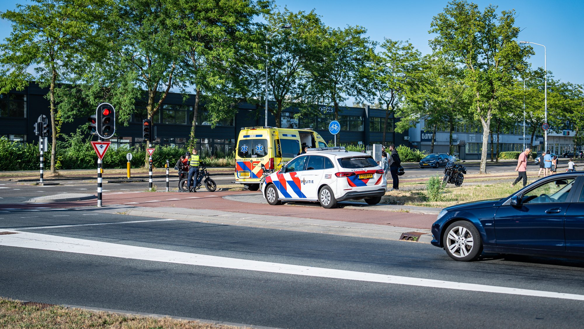 Moeder en kind gewond na aanrijding met fatbike in Eindhoven