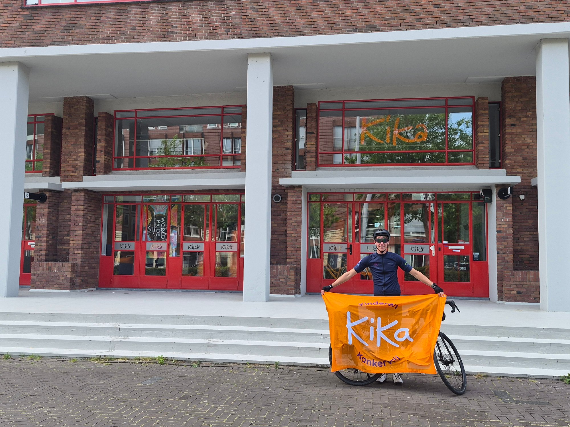Sil van Diest begint aan indrukwekkende fietstocht van 1.200 kilometer