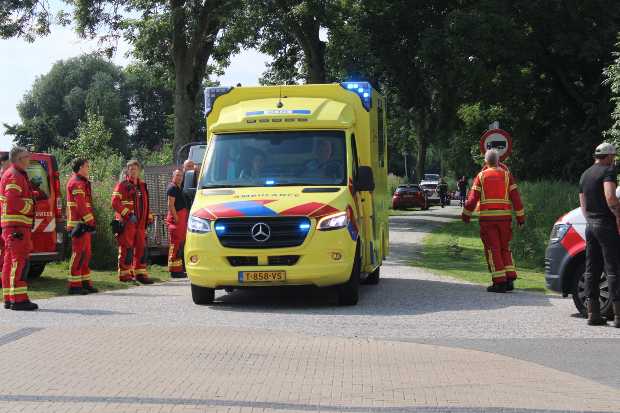 Slachtoffer gereanimeerd na ernstig ongeval met trekker