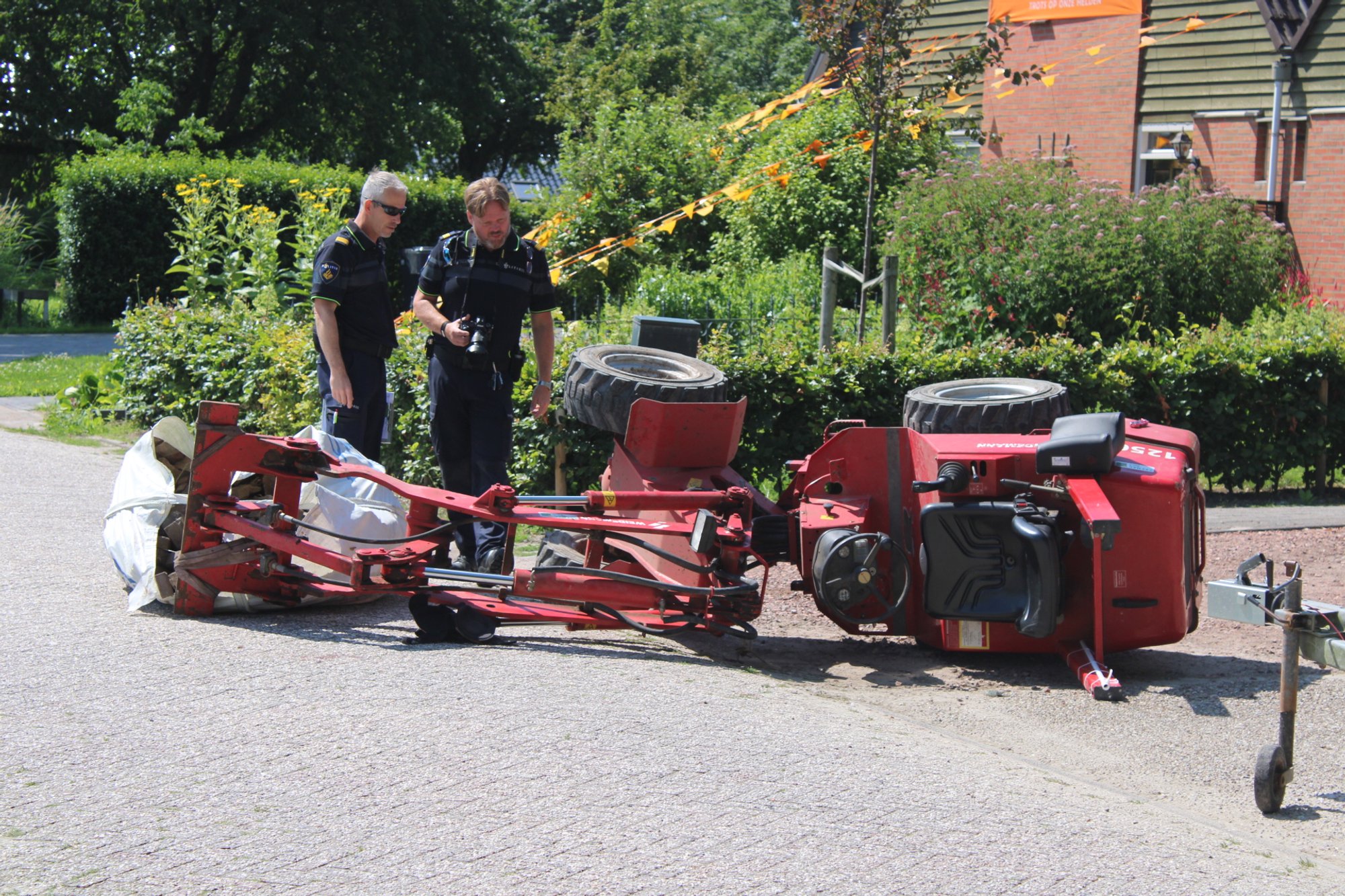 Slachtoffer gereanimeerd na ernstig ongeval met trekker