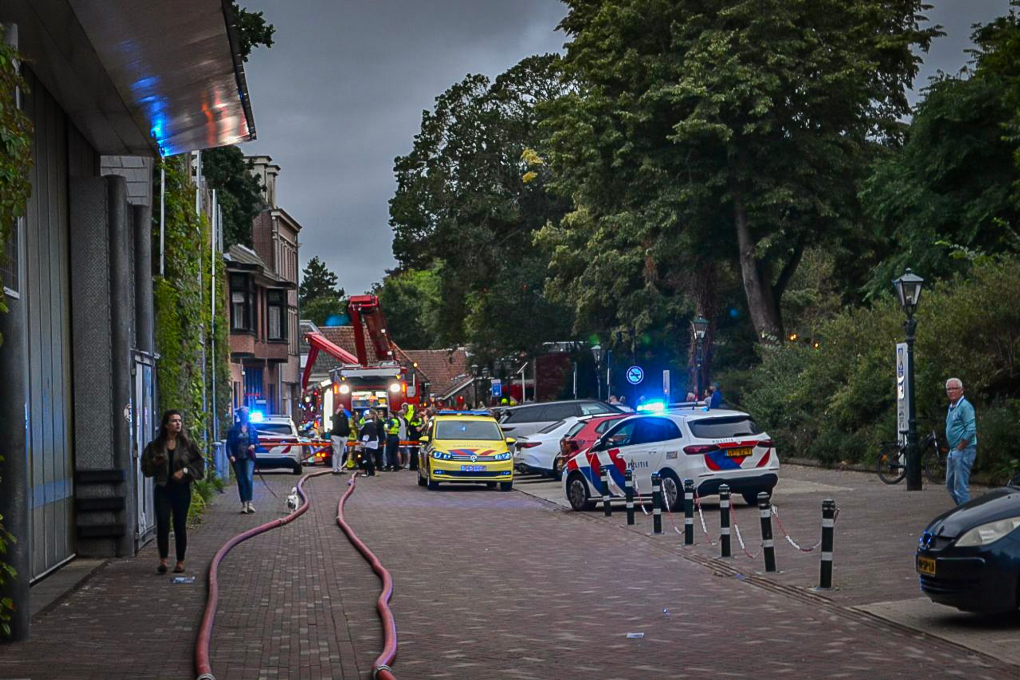 Zeer grote brand in appartement aan de Molenbuurt in Alkmaar