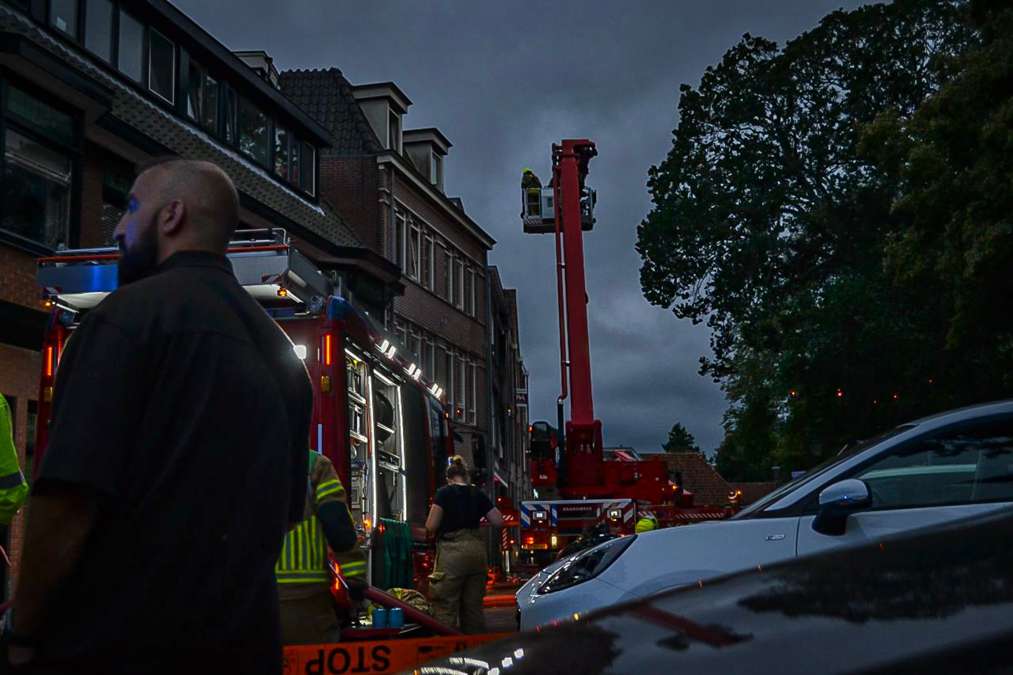 Zeer grote brand in appartement aan de Molenbuurt in Alkmaar
