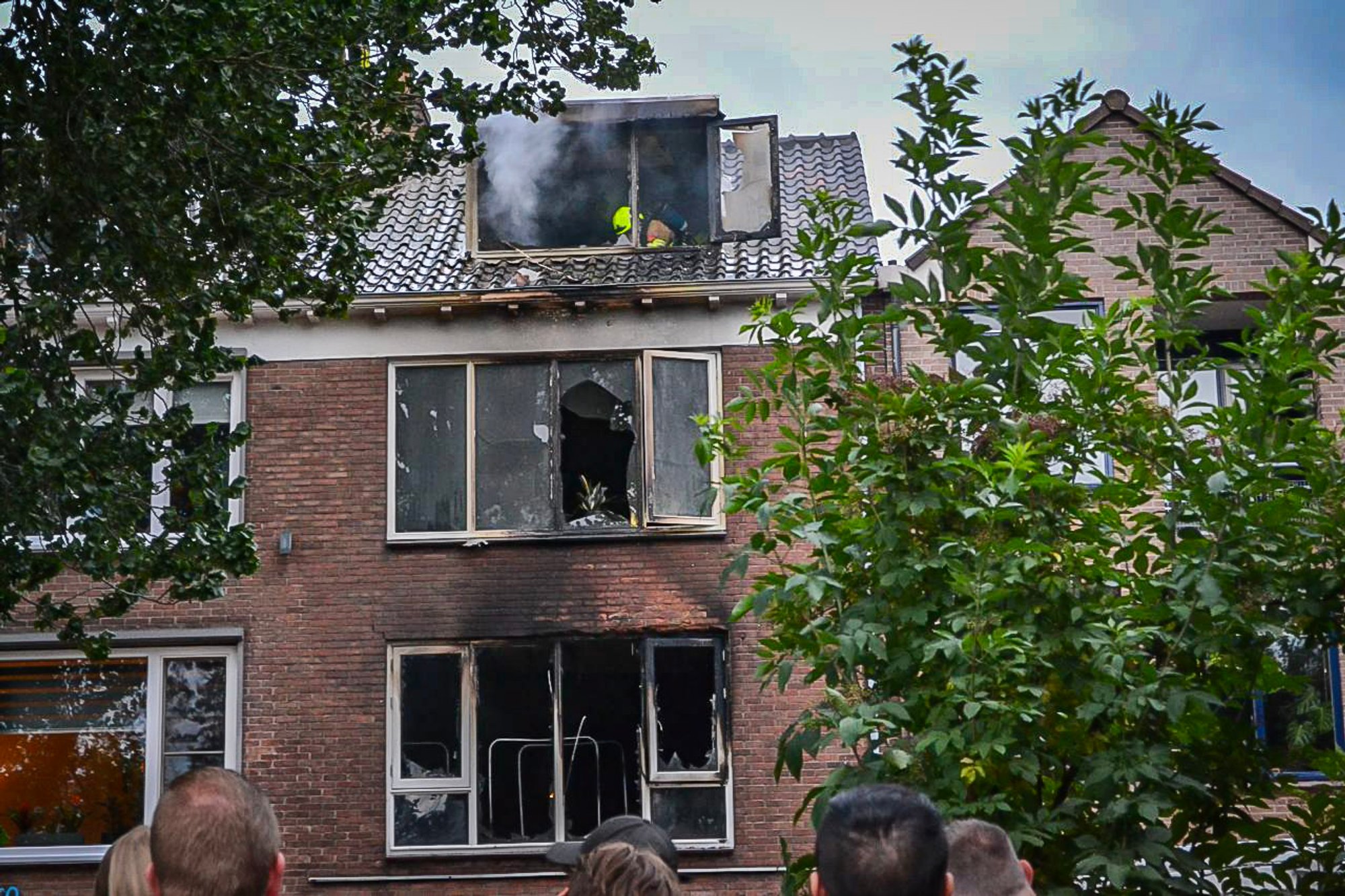 Zeer grote brand in appartement aan de Molenbuurt in Alkmaar