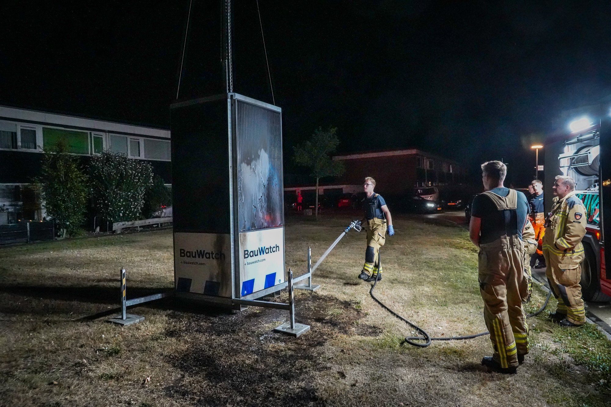 Cameratoezicht na steekpartij in brand gestoken aan de Torflang in Emmen
