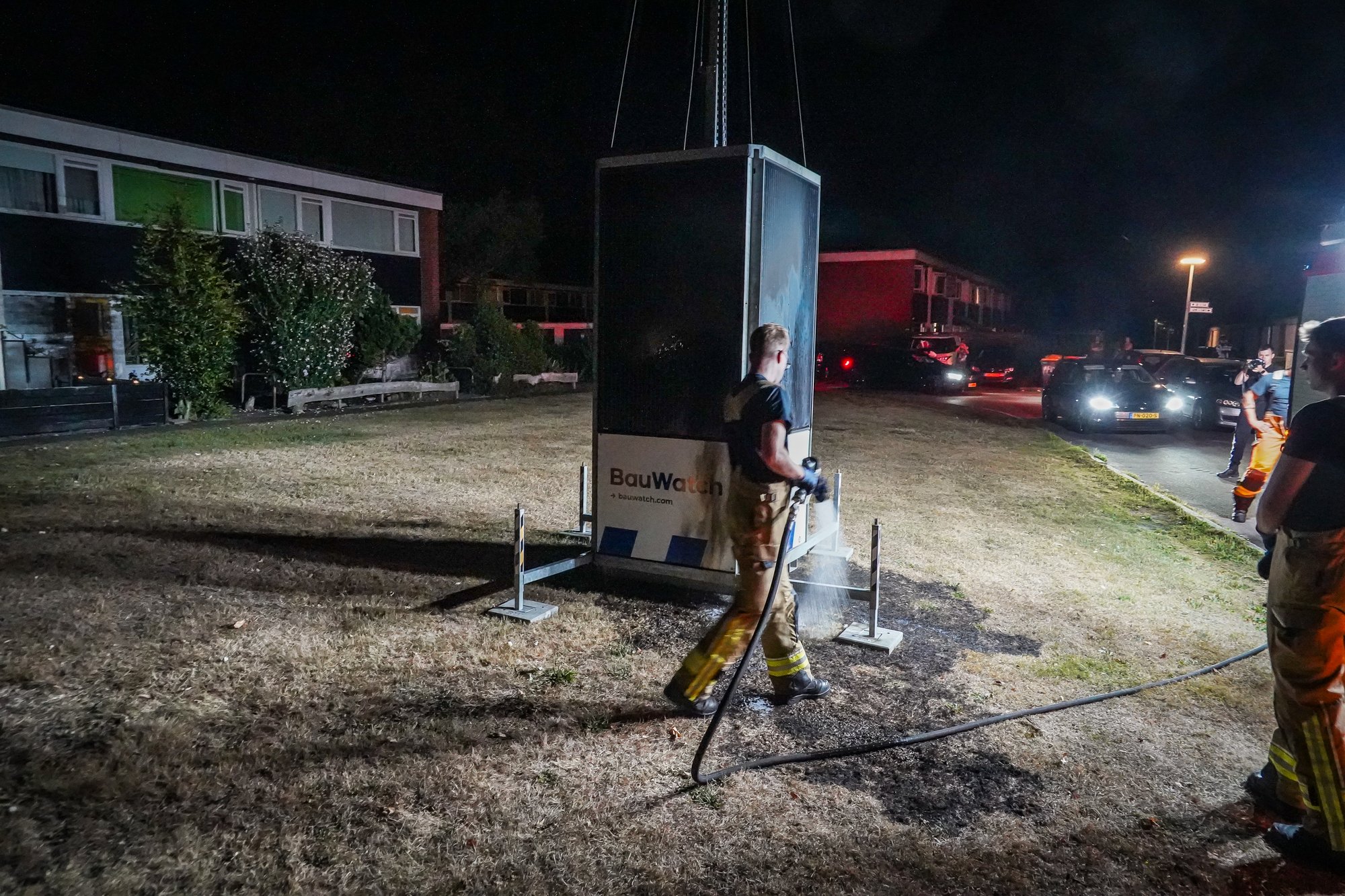 Cameratoezicht na steekpartij in brand gestoken aan de Torflang in Emmen
