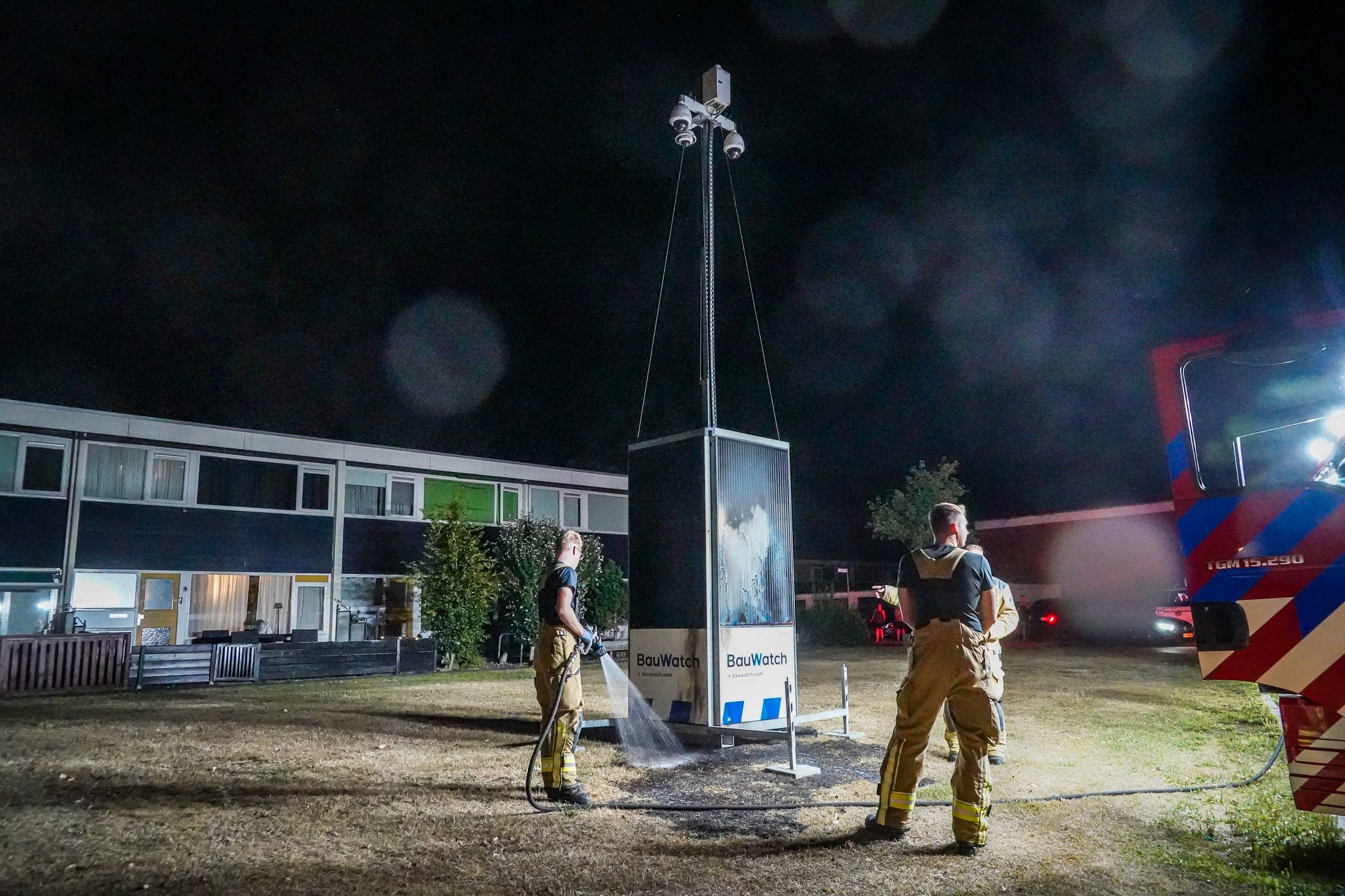 Cameratoezicht na steekpartij in brand gestoken aan de Torflang in Emmen
