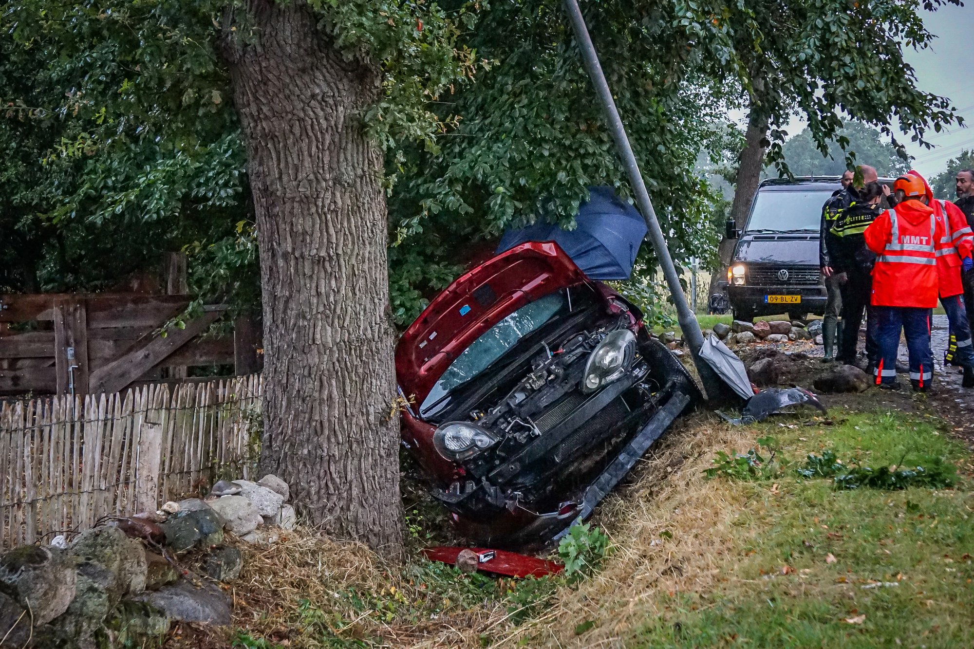 Ernstig eenzijdig ongeval op Emmerhoutstraat in Emmen