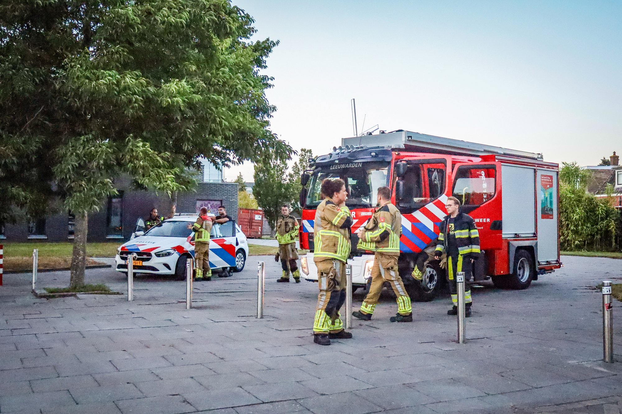 Fiets volledig uitgebrand aan Dokkumertrekweg in Leeuwarden
