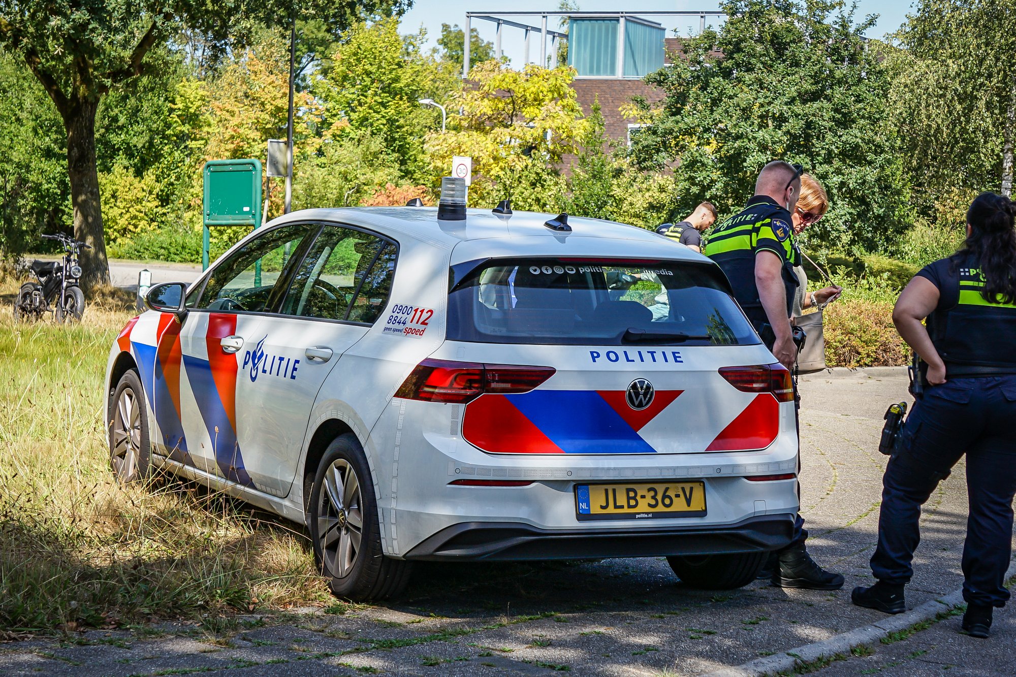 Geweldsincident aan harm smeengelaan in Hoogeveen.