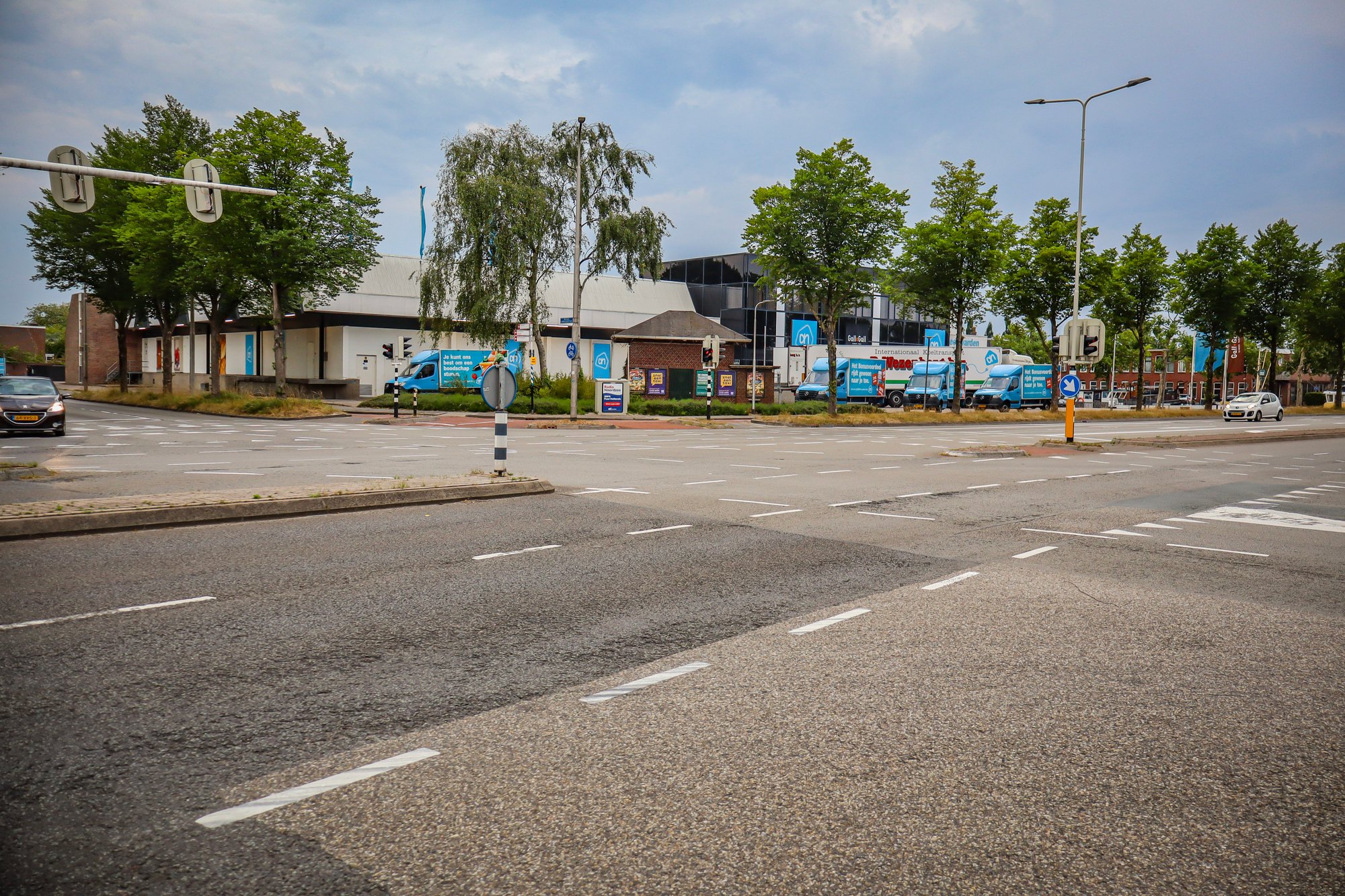 Kruispunt bij Willem Lodewijkstraat in Leeuwarden zes weken afgesloten voor autoverkeer