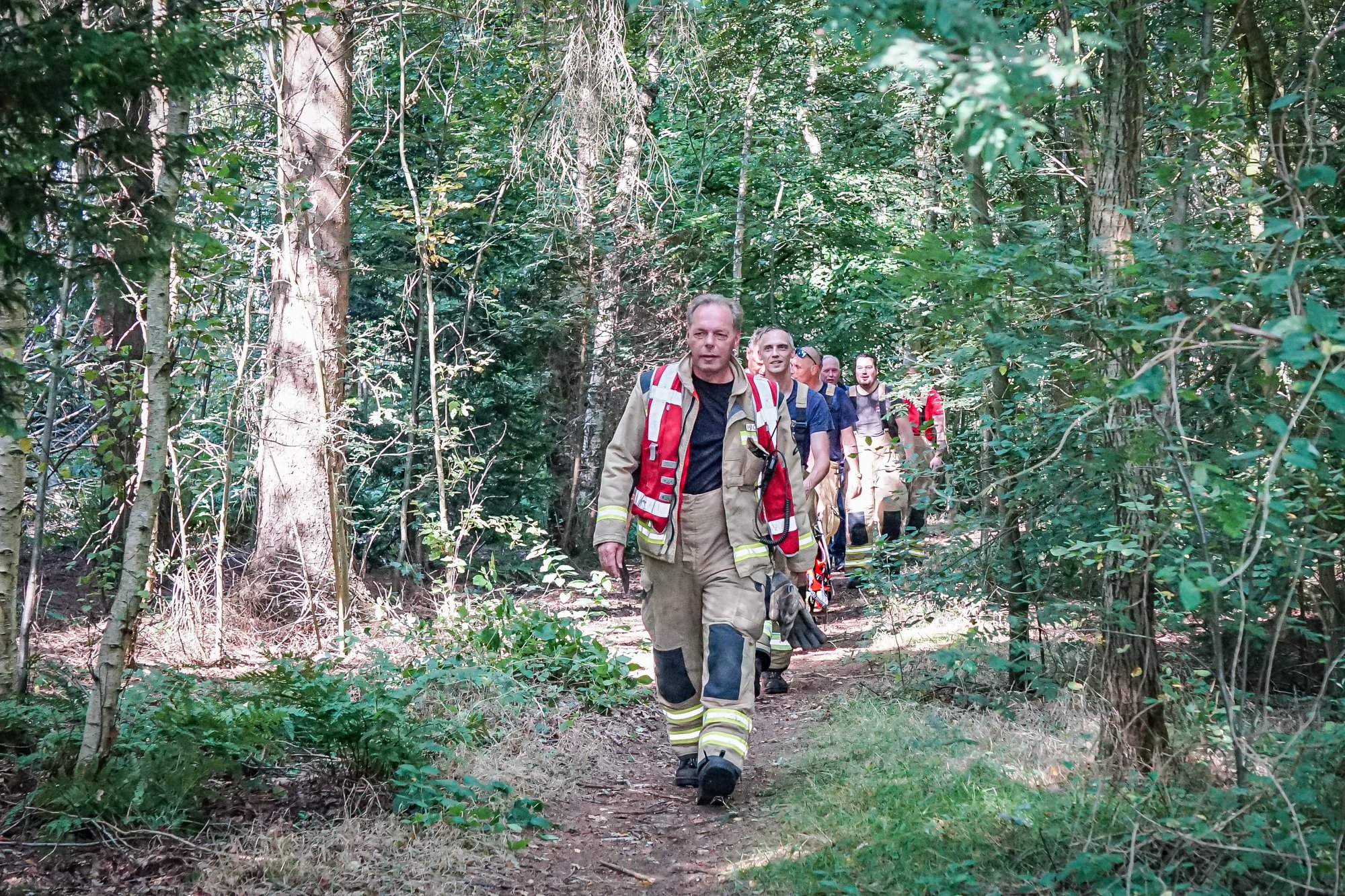 Natuurbrand snel onder controle in Pesse