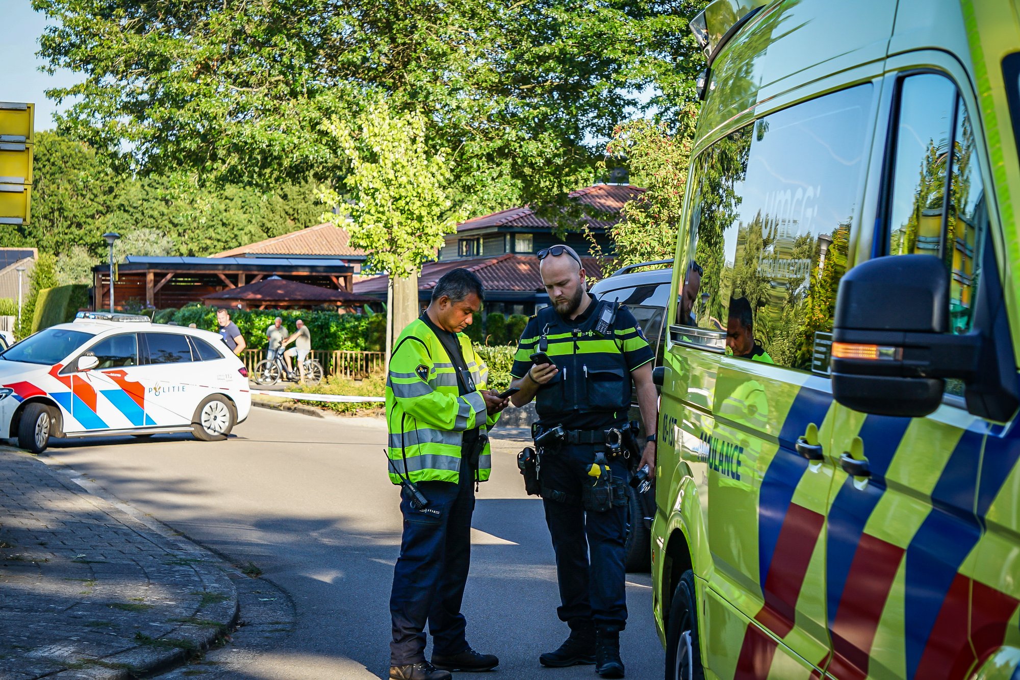Ongeval tussen busje en scooter in Emmen