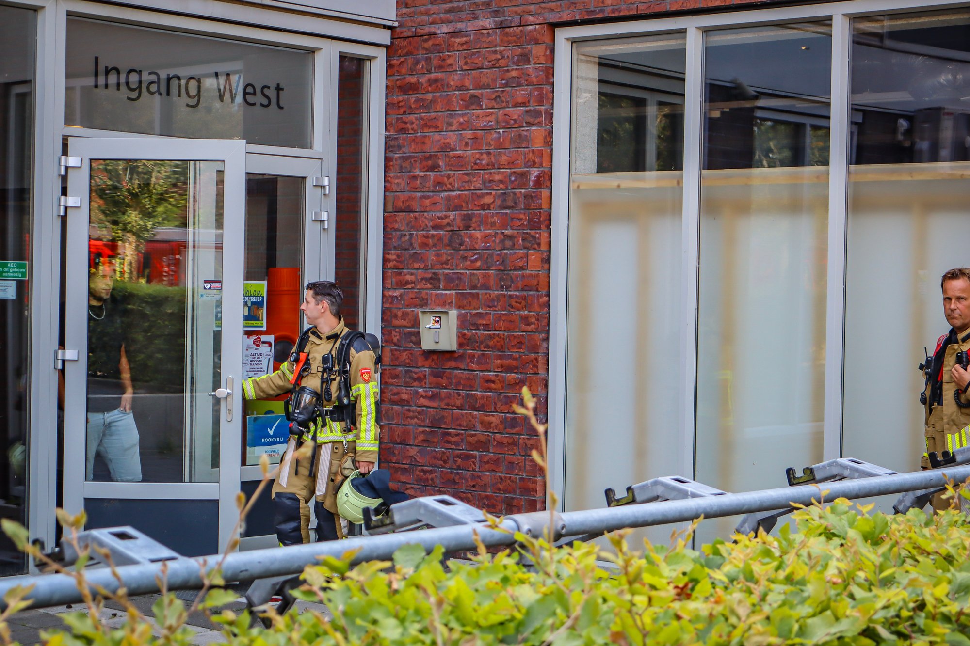 Rookmelder zorgt voor inzet brandweer bij CSG Comenius College in Leeuwarden