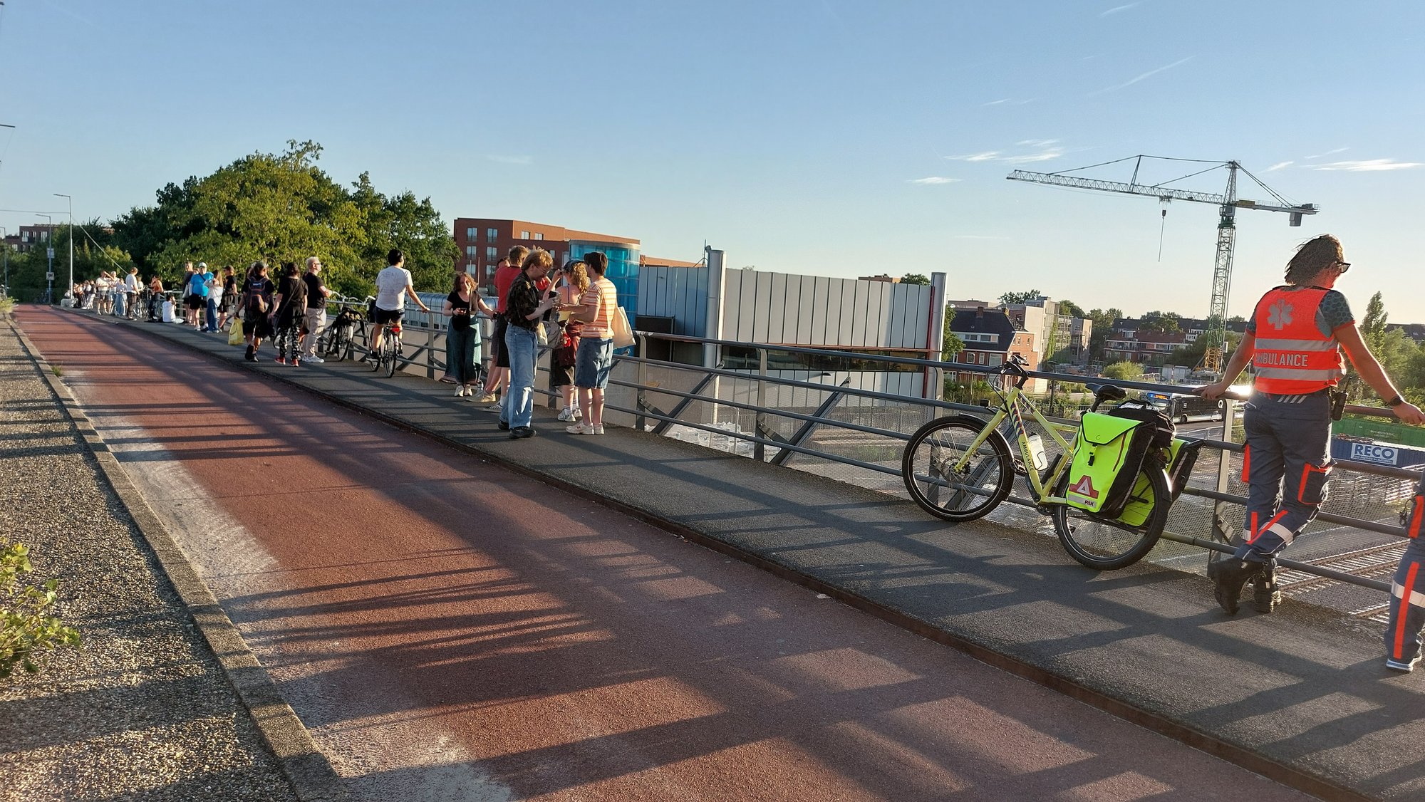 Veel bekijks bij zonsverduistering in Groningen